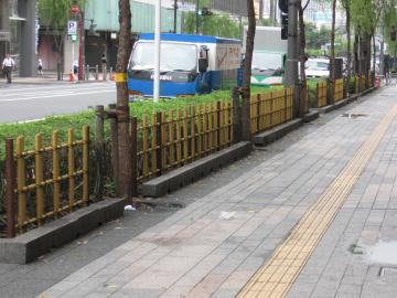 銀座竹垣