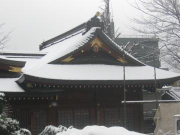 雪＆神社