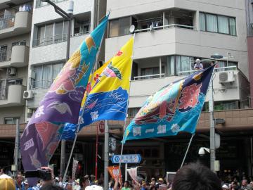富岡八幡宮祭り大漁旗