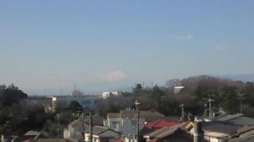12/31　11:40現在　会社より富士山を眺める