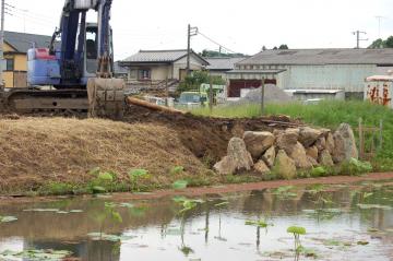 石積み開始