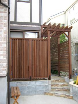 木製サイクルポート