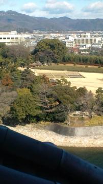 岡山城からの風景