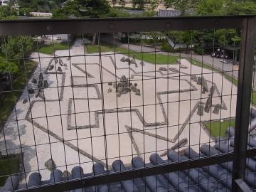 岸和田城「八陣の庭」　☆福島のエクステリア＆ガーデンは内池工業まで☆