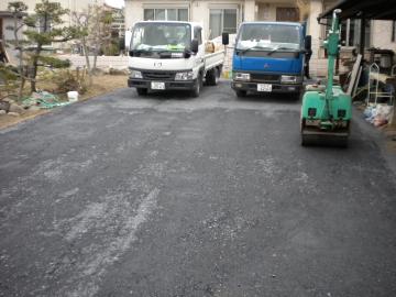 蓮田市　駐車場工事