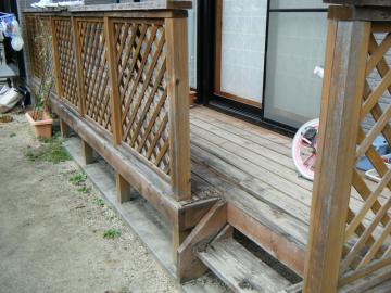 ウッドデッキ 外構