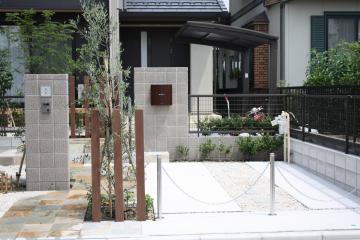 愛知 ブロック 外構