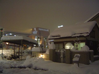 長岡店・雪（昨日）