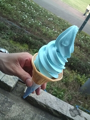 青バラアイス
