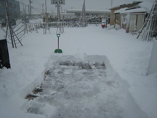 除雪！