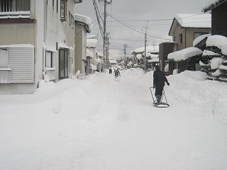 上越市内