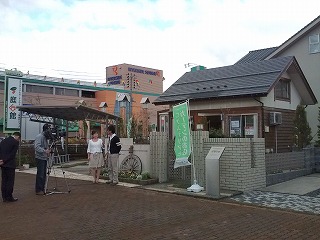 ランランUXの庭匠館取材