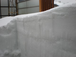 雪の層