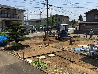 上越市の庭作り