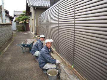 目隠しルーバーフェンス | 愛知 サンパティオ堀央創建スタッフブログ