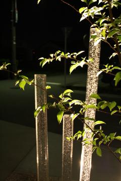 富山　ガラスパネル　エクステリア