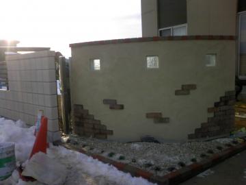 富山市　塗り壁工事