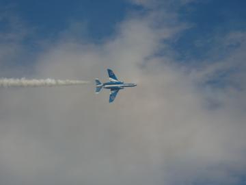 外構　ｴｸｽﾃﾘｱ　ブルー　インパルス　空　雲