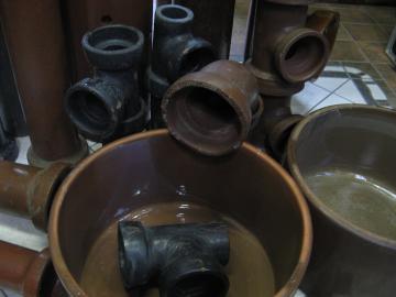 常滑土管(枝管) 器