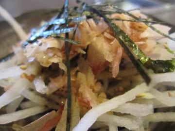 道とん掘 おこのみ焼 だいこんサラダ