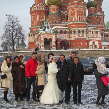ロシアの結婚式