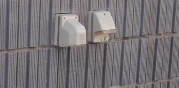 ダイワハウス　外構工事　多摩川　ブロック壁に電気自動車用充電コンセント　：エクステリア横浜