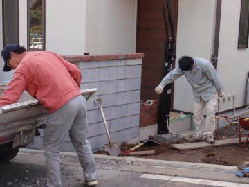 神奈川県横浜市鶴見区梶山　三井ホーム　ご新築外構工事　：エクステリア横浜実績