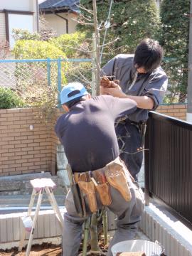 神奈川県横浜市鶴見区梶山　三井ホーム　ご新築外構工事　：エクステリア横浜実績