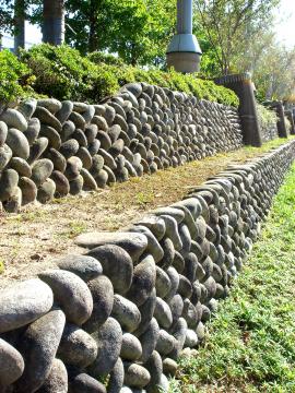 玉石の石垣
