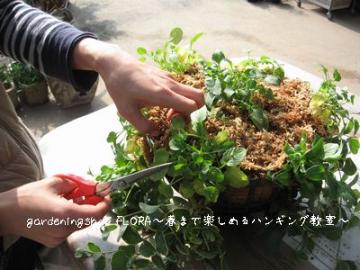 OPEN記念イベントハンギング教室
