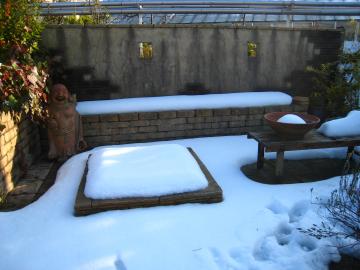 雪の菜園1