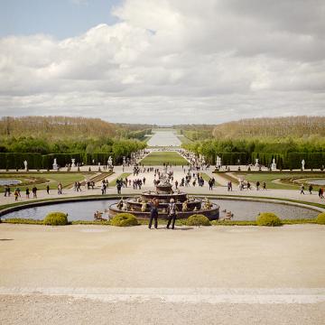 ベルサイユ宮殿のお庭