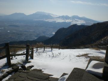 阿蘇雪の展望