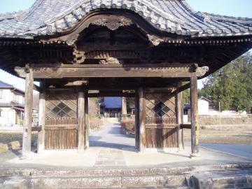 文永寺の門