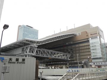 大阪駅の屋根