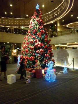 クリスマスツリーin東京會館