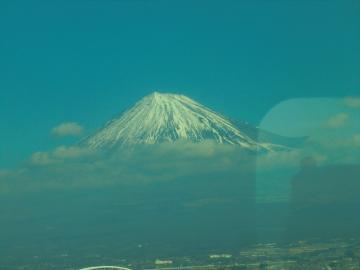 新幹線から見た富士山1