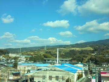 新幹線から見た富士山4