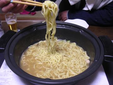 鍋　ラーメン