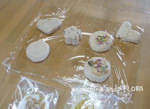 ハーブ石けん作り
