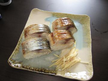 焼き鯖鮨