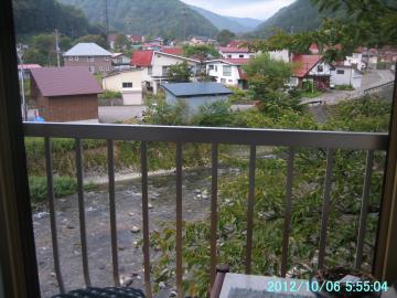 部屋からの景色