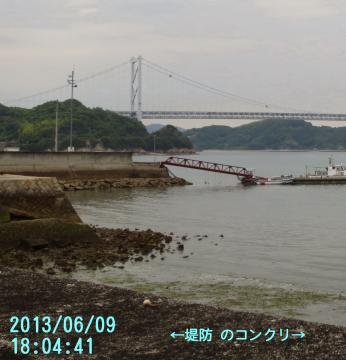 堤防から見た大橋