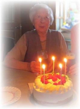 92才誕生日ケーキ