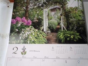 カレンダー（Ruiさんのお庭）