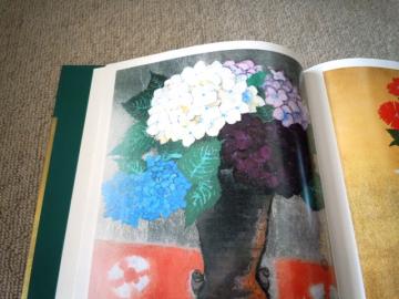 小倉遊亀：「花と果物」（１９８６年）