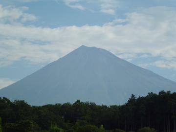 今朝の富士山